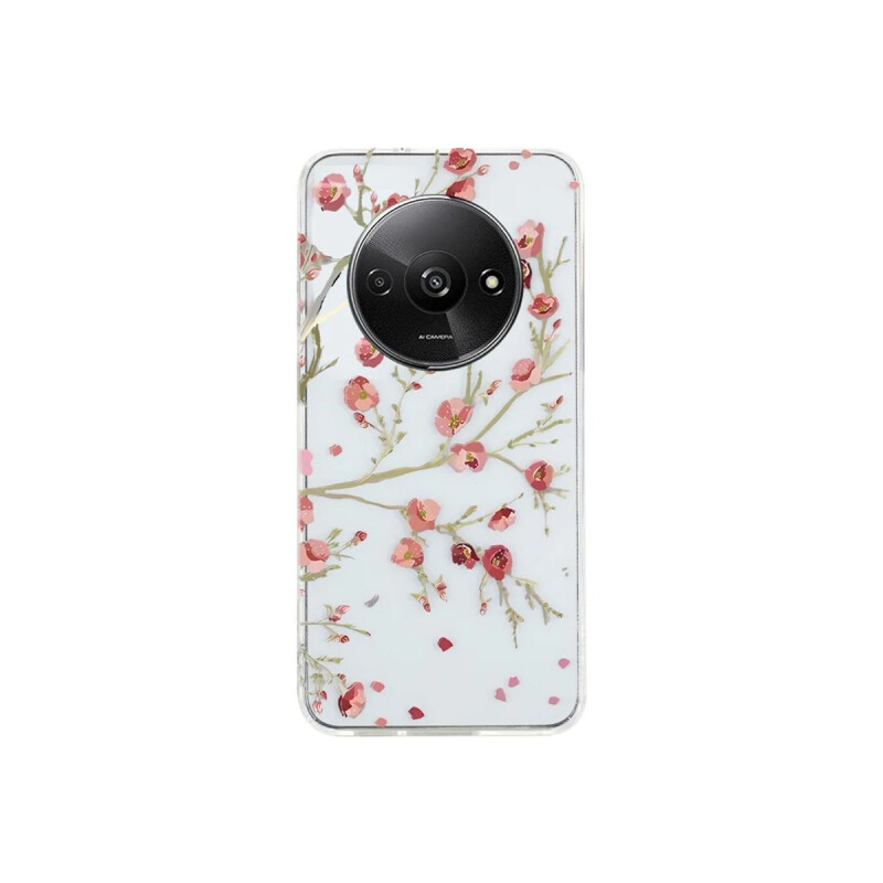 Protector para Xiaomi Redmi A3 diseño floral rosa Protector Para Xiaomi Redmi A3 Diseño Floral Rosa
