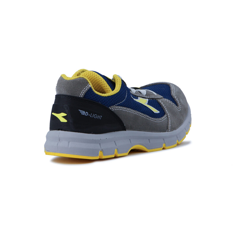 Diadora Ind M - Run Run Text Low S1p Src Esd Gris Oscuro-azul