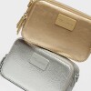 Mini bag New Penny en efecto cuero charol Platino