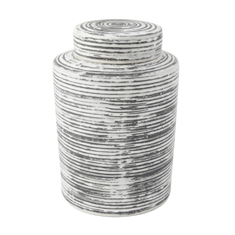 BASE CERAMICA BLANCO COMB C/TAPA 17X31CM Unica