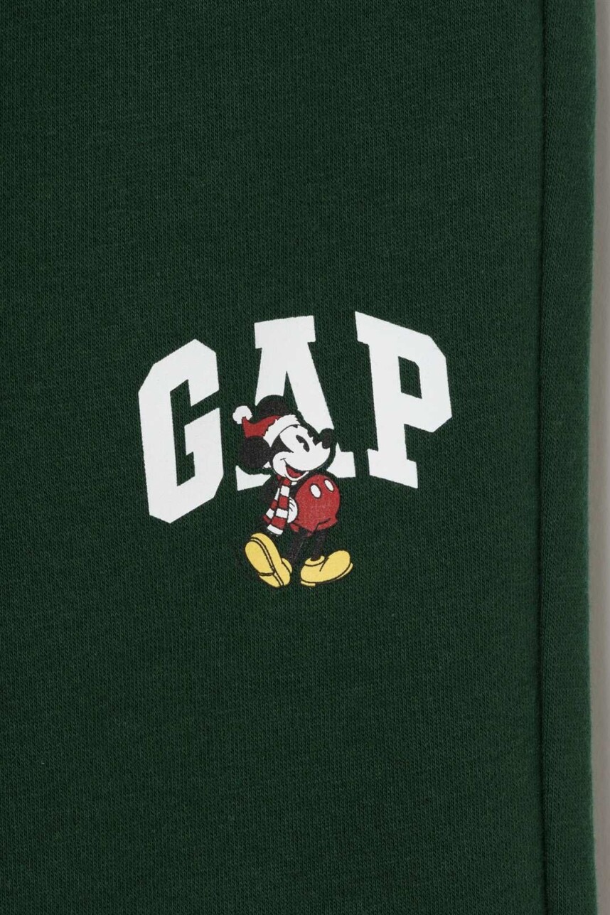 Pantalón Deportivo Logo Gap Disney Toddler Niño Evergreen Glamour