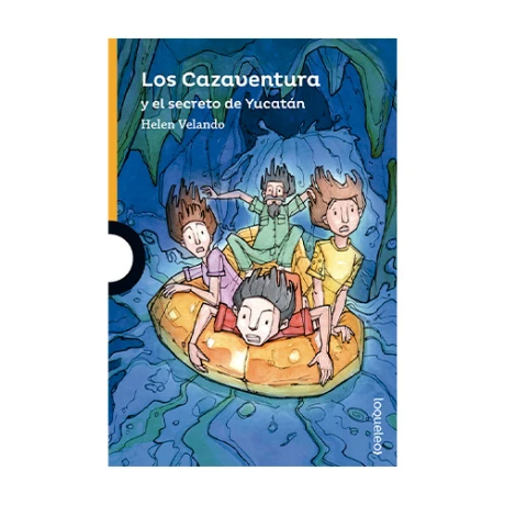 Libro los Cazaventura y el Secreto de Yucatán Velando 001
