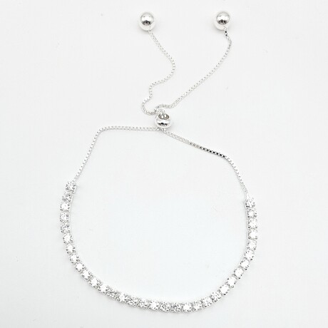 Pulsera de plata 925 con circonias, TENNIS. Pulsera de plata 925 con circonias, TENNIS.