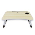 Mesa auxiliar plegable Beige