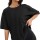 Camiseta oversize lisa Negro