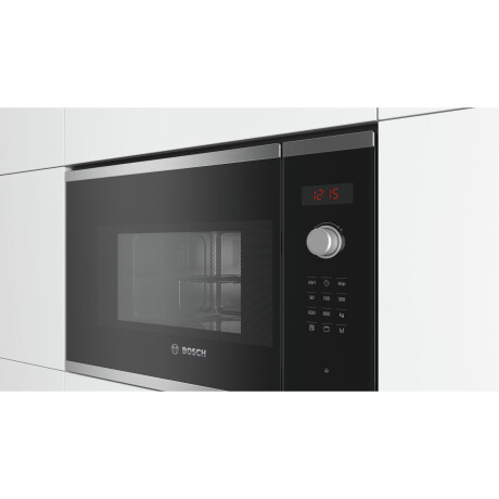 MICROONDAS DE EMPOTAR BOSCH 20-LITROS NEGRO BEL523MS0