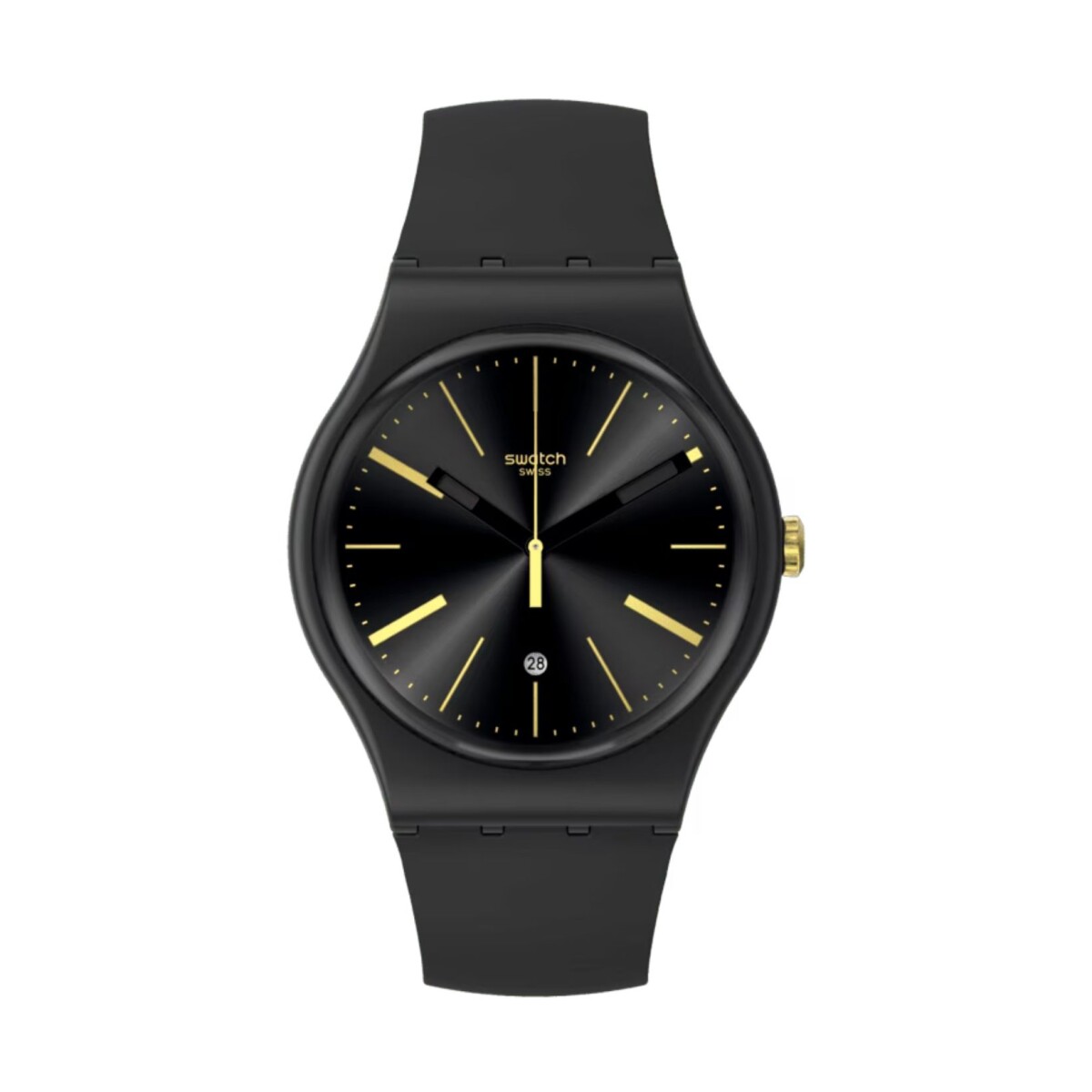 Reloj Swatch So29b403 A Dash Of Yellow 