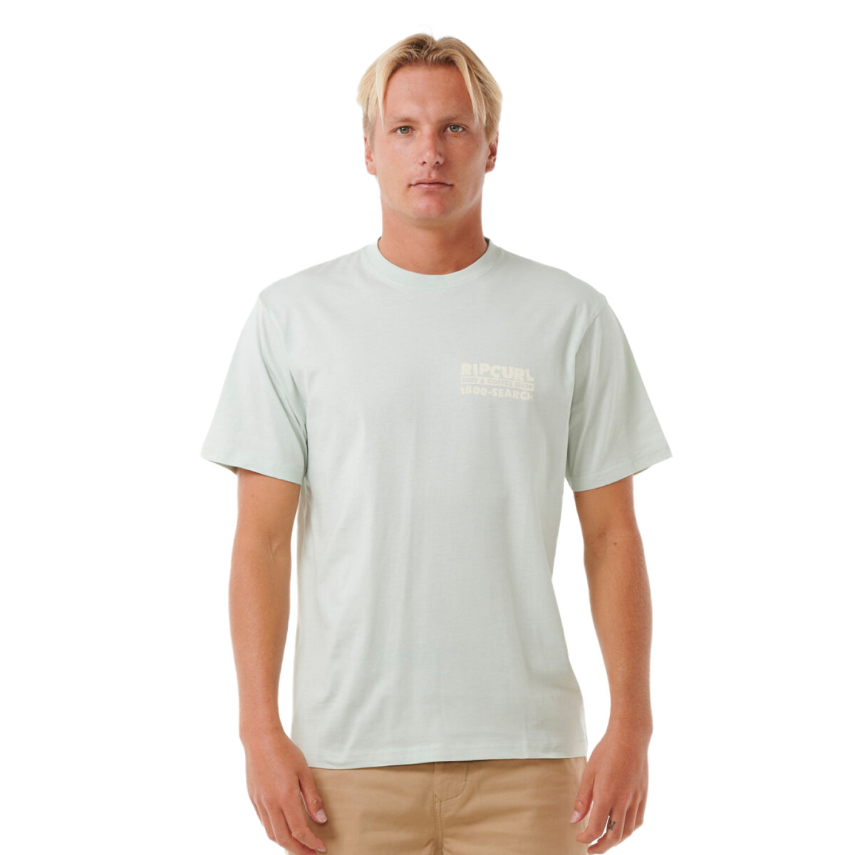 Remera Rip Curl Phoned In - Celeste 
