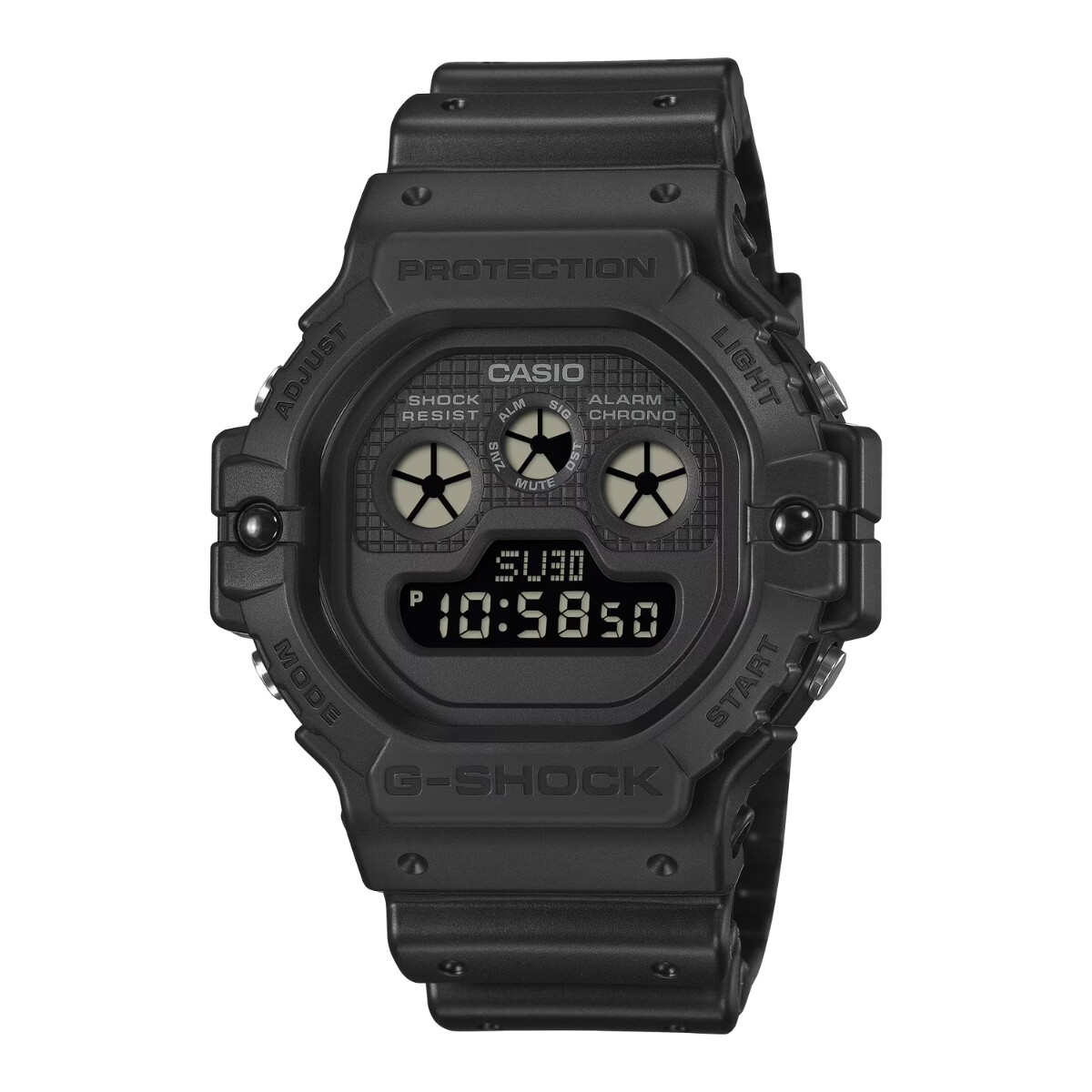 Reloj CASIO G-SHOCK DW5900UBB-1DR Resina Negro Esfera 46mm 