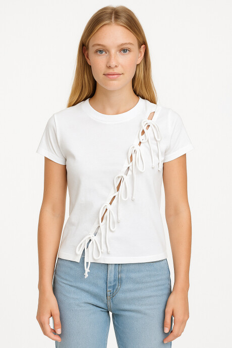Remera Nove Blanco
