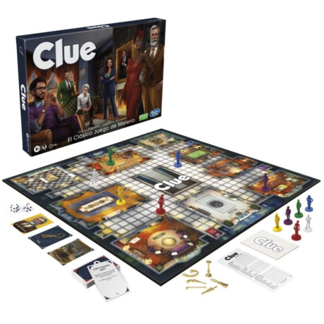 Clue El Clásico Juego de Misterio Clue El Clásico Juego de Misterio