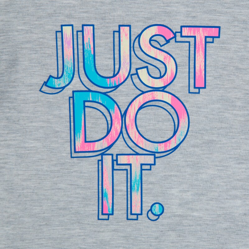 Remera Nike Dye Just Do It Tee de Niños Multicolor