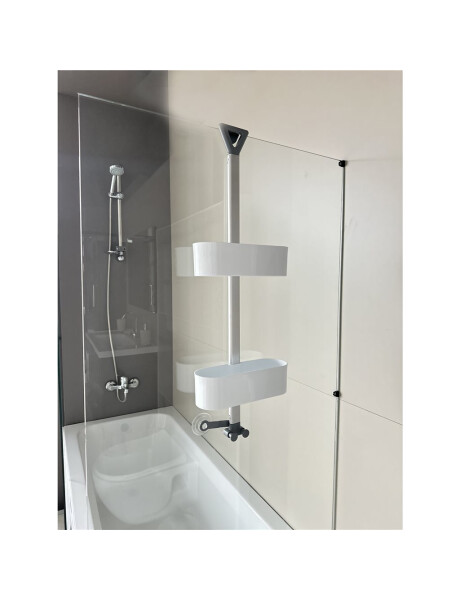 ESTANTE DE BAÑO AJUSTABLE EN ALTURA H.70CM BLANCO ESTANTE DE BAÑO AJUSTABLE EN ALTURA H.70CM BLANCO