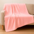 Manta Polar 1 Plaza 180x130Cm Polyester Suave Compacta Color Rosa