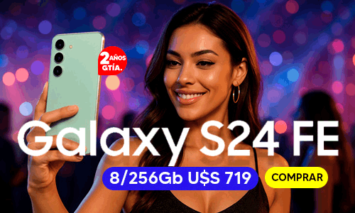 ¡Samsung S24 FE en super oferta de CiberLunes!