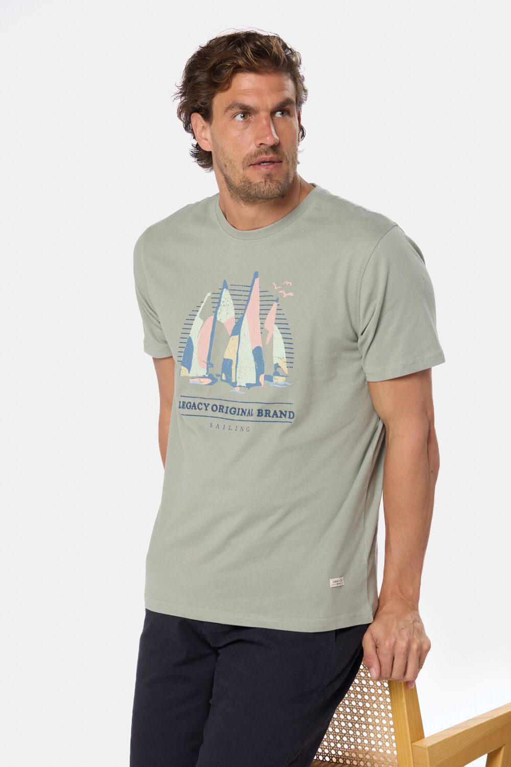 REMERA ESTAMPADA Verde