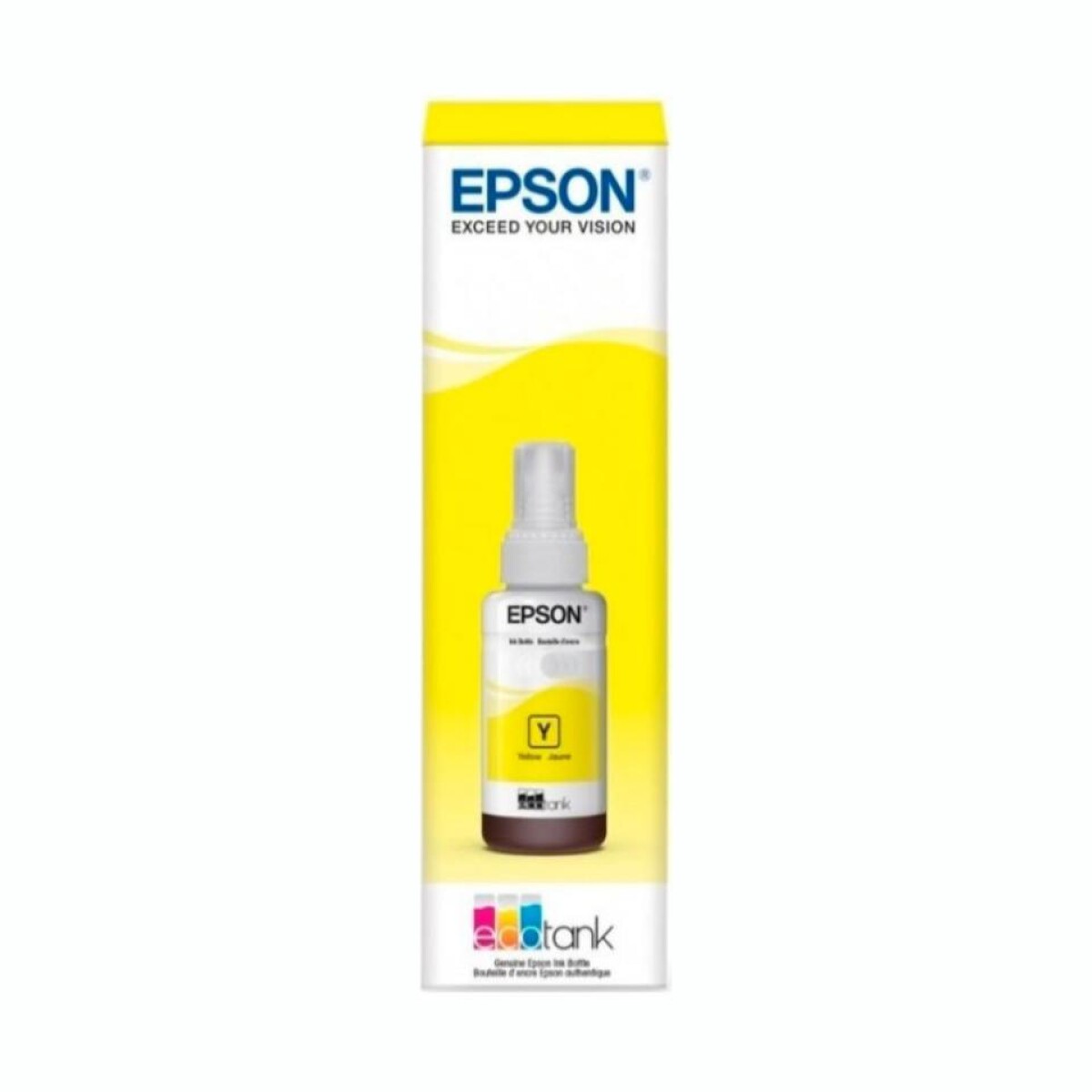 Botella De Tinta EPSON T664 Amarilla 70Ml 