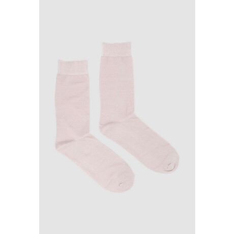 Medias de algodón de morley Beige