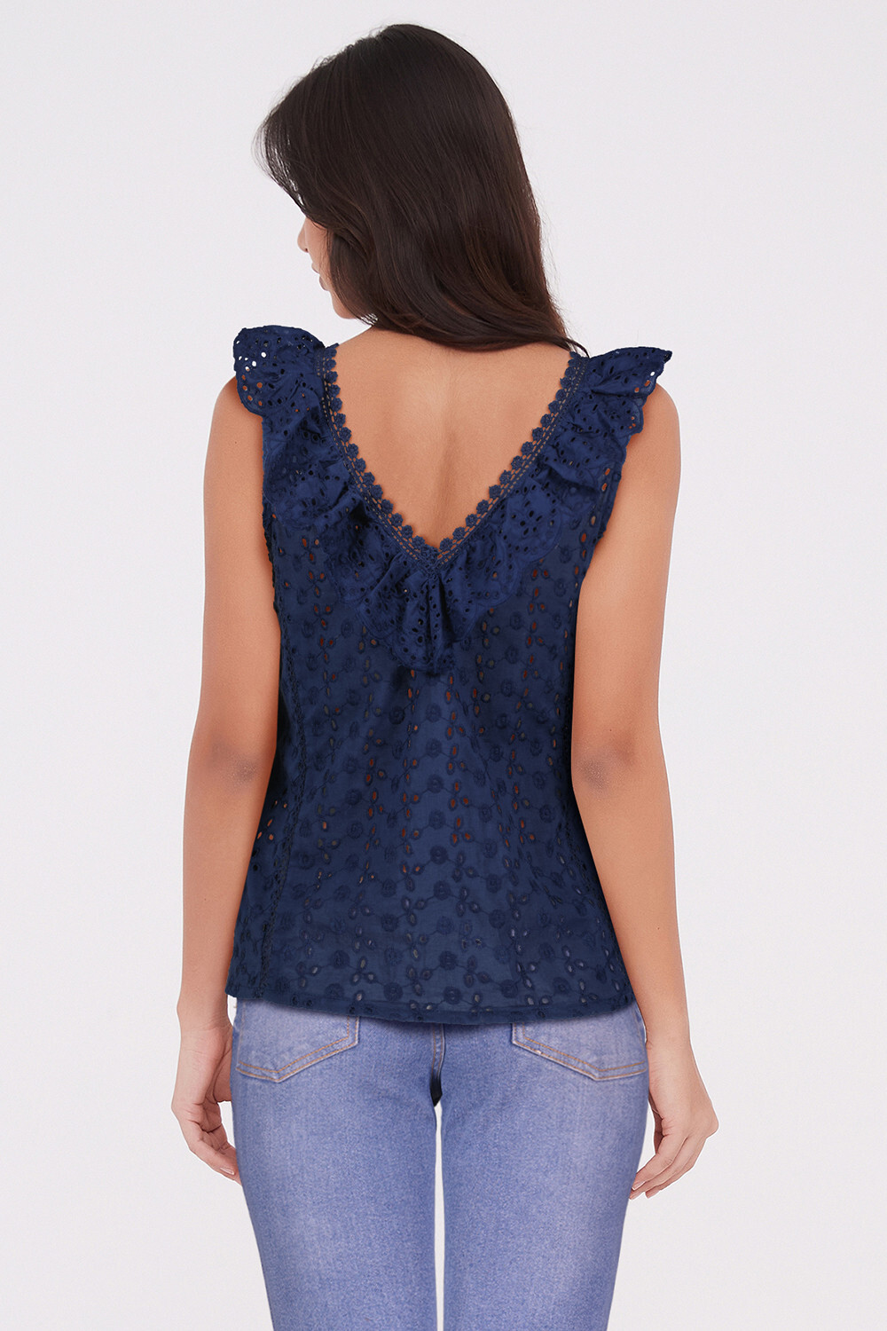 Musculosa Tasse Azul Marino