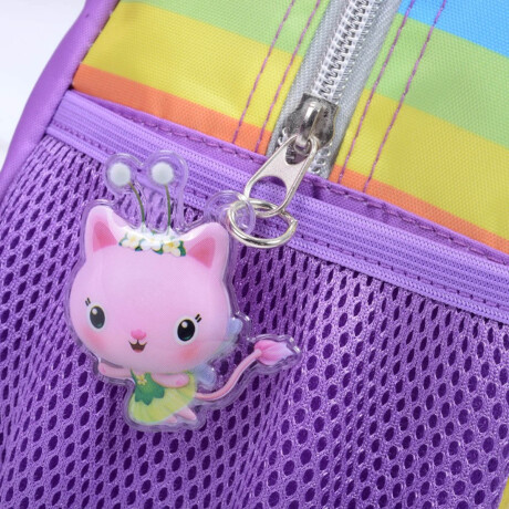 Mochila Escolar Gabby Dollhouse Infantil Con Carro 3