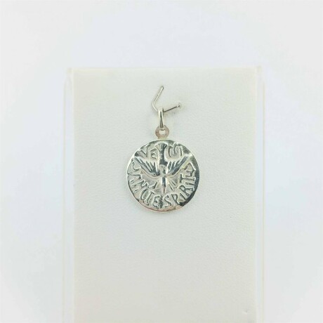 Medalla de plata 925. Espíritu Santo, 12 mm. Medalla de plata 925. Espíritu Santo, 12 mm.