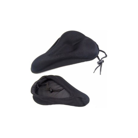 FUNDA CUBRE ASIENTO PARA BICICLETA NEGRO