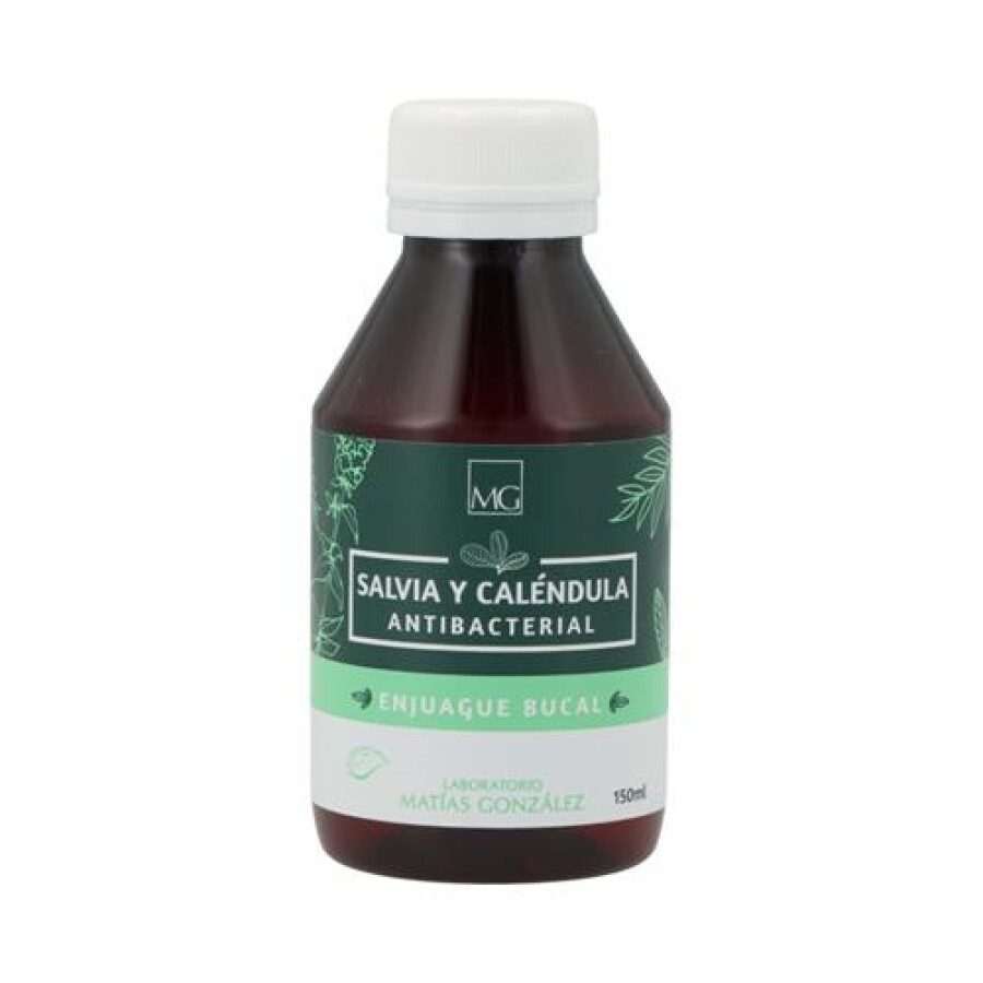 Enjuague Bucal de Salvia y Caléndula Antibacterial Enjuague Bucal de Salvia y Caléndula Antibacterial