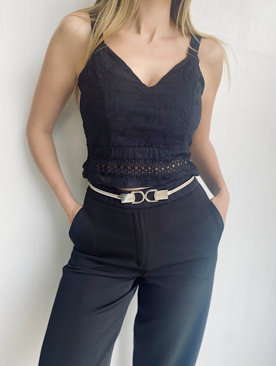 Top Molly - Negro 
