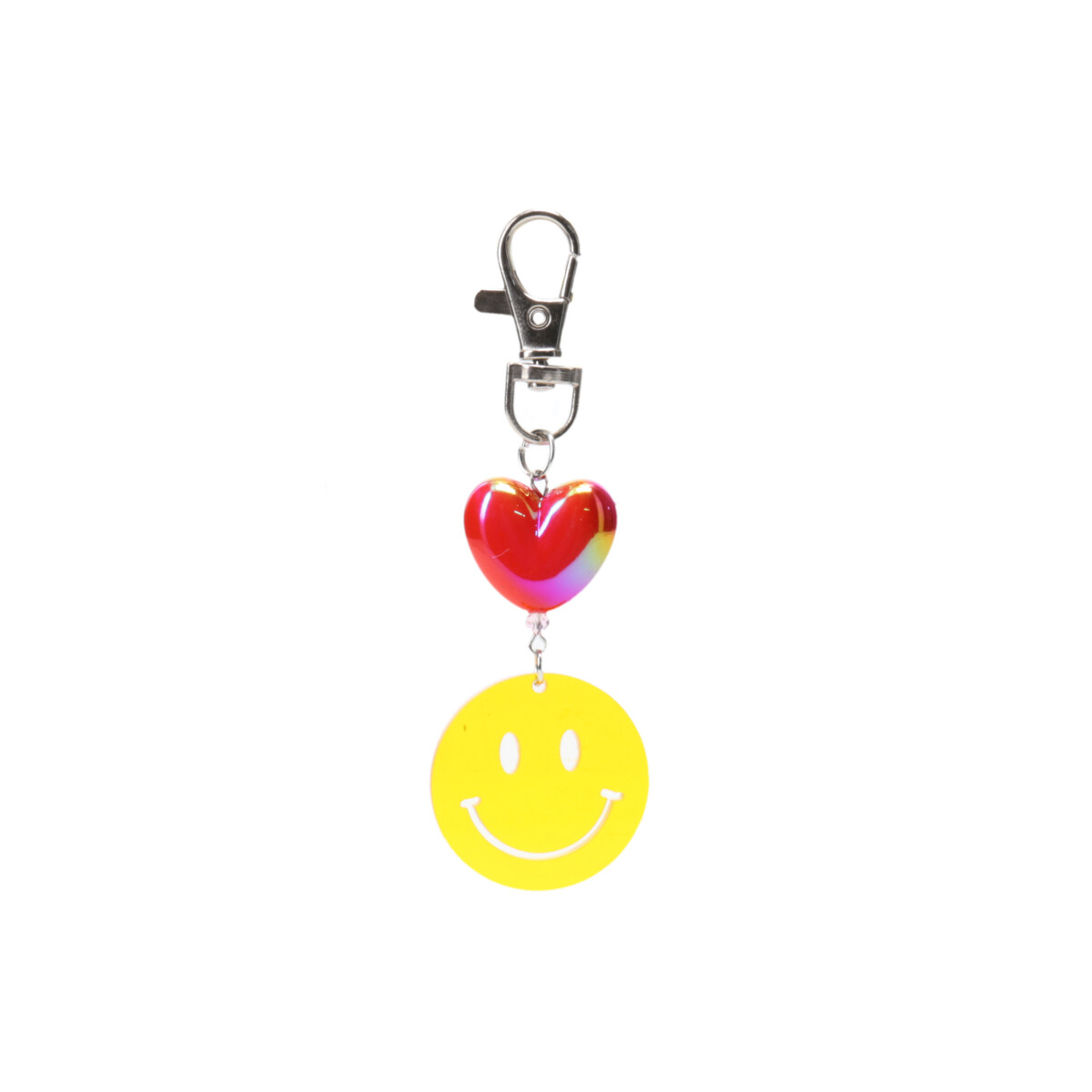 Llavero SMILY en acrilico by Picú MissCarol - Multicolor 