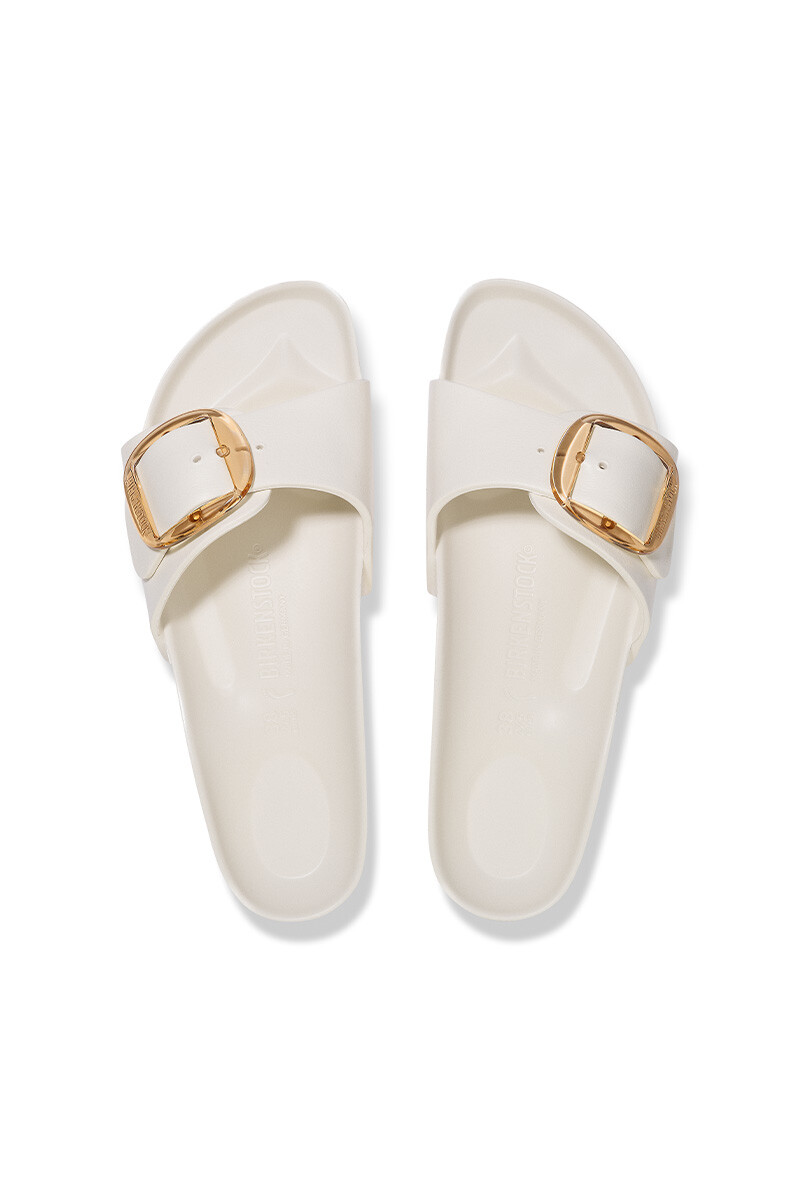 Sandalia Madrid Big Buckle Eva - Estrecho Eggshell