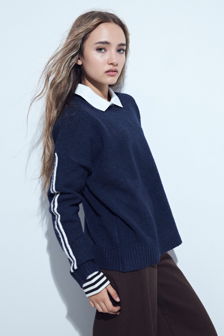 SWEATER CHAROL Azul Marino