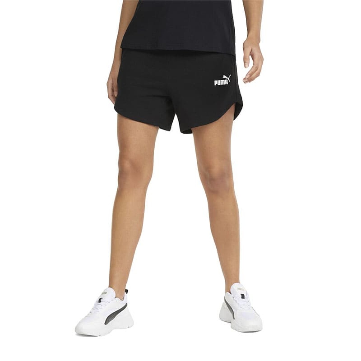 Short Puma High Waist de Mujer - 848339 01 - Negro 
