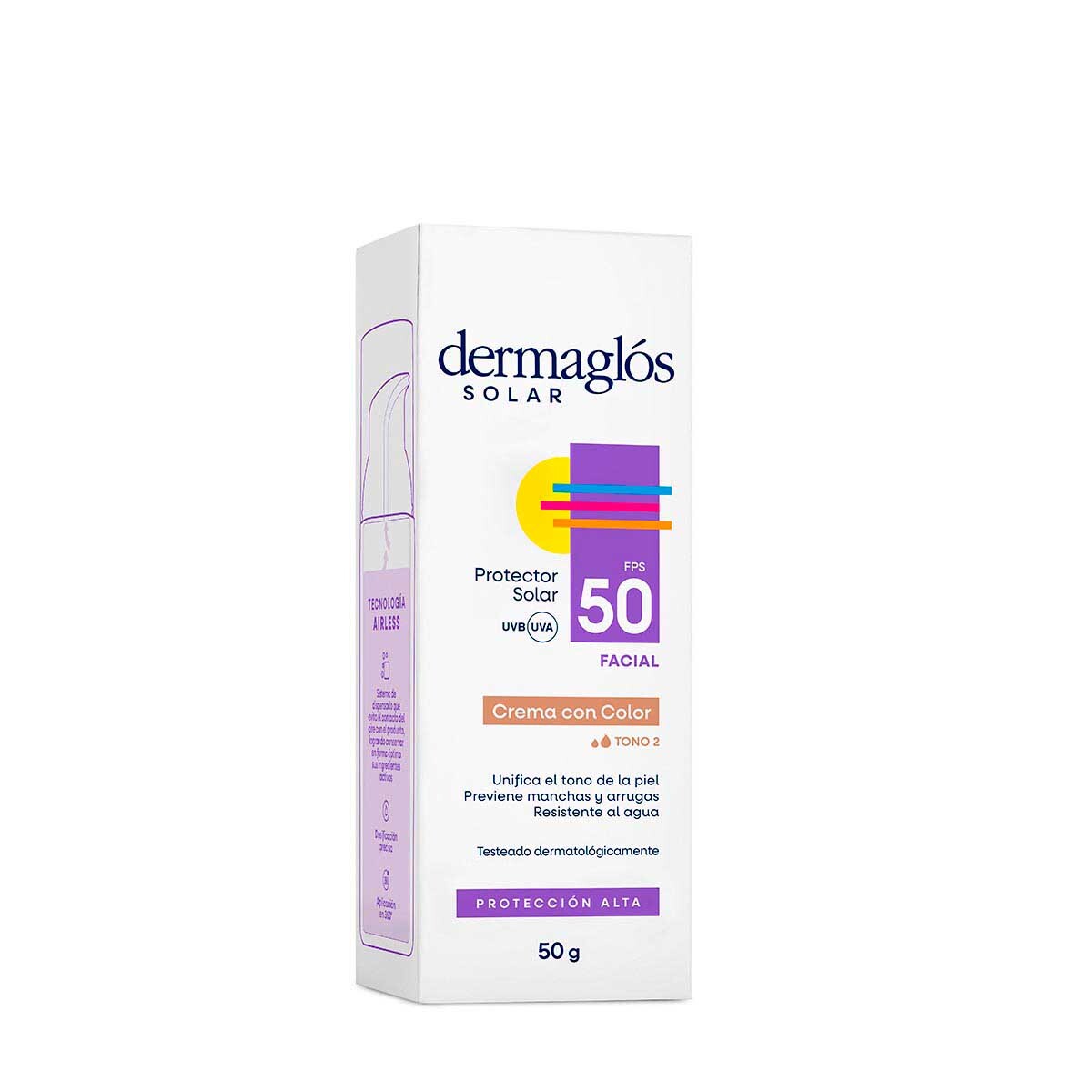 DERMAGLOS SOLAR CREMA CON COLOR 
