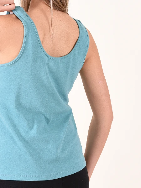 MUSCULOSA IRINA VERDE AZULADO