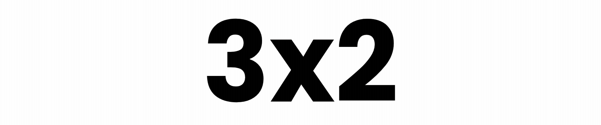 3x2