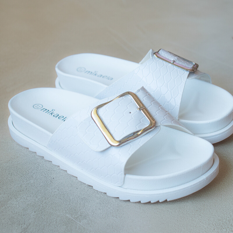 Sandalia de Dama Mikaela WHITE