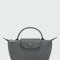 LONGCHAMP - LE PLIAGE ONE, CARTERA POUCH Charcoal