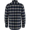 Camisa Fjallraven Ovik Heavy Flannel Shirt M Hombre Dark Navy-buckwheat Brown