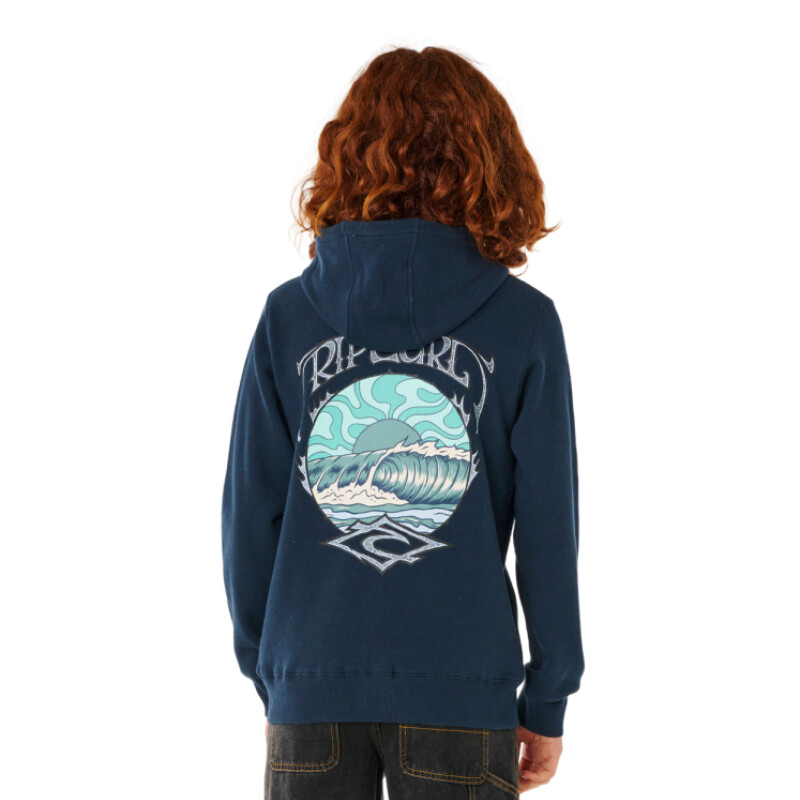 Canguro Rip Curl Hazey Days Zip Thru Niño - Azul Canguro Rip Curl Hazey Days Zip Thru Niño - Azul