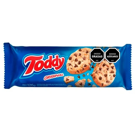 GALLETA TODDY 126G CHIPS DE CHOCOLATE GALLETA TODDY 126G CHIPS DE CHOCOLATE