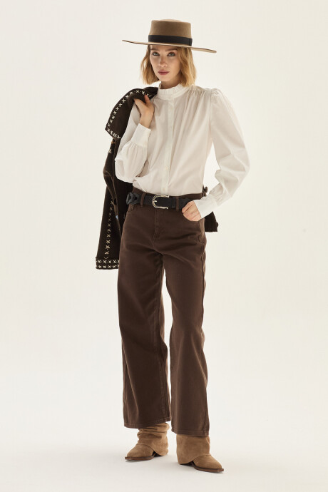 Camisa Francia Blanco