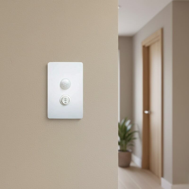 Sensor de Movimiento con Interruptor Sensor de Movimiento con Interruptor