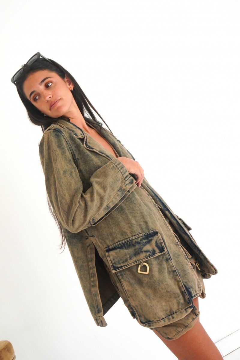 Smoky Pocket Blazer óxido