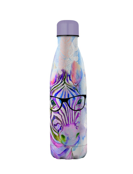 BOTELLA TERMICA DOBLE PARED 500ML CEBRA LENTES BOTELLA TERMICA DOBLE PARED 500ML CEBRA LENTES