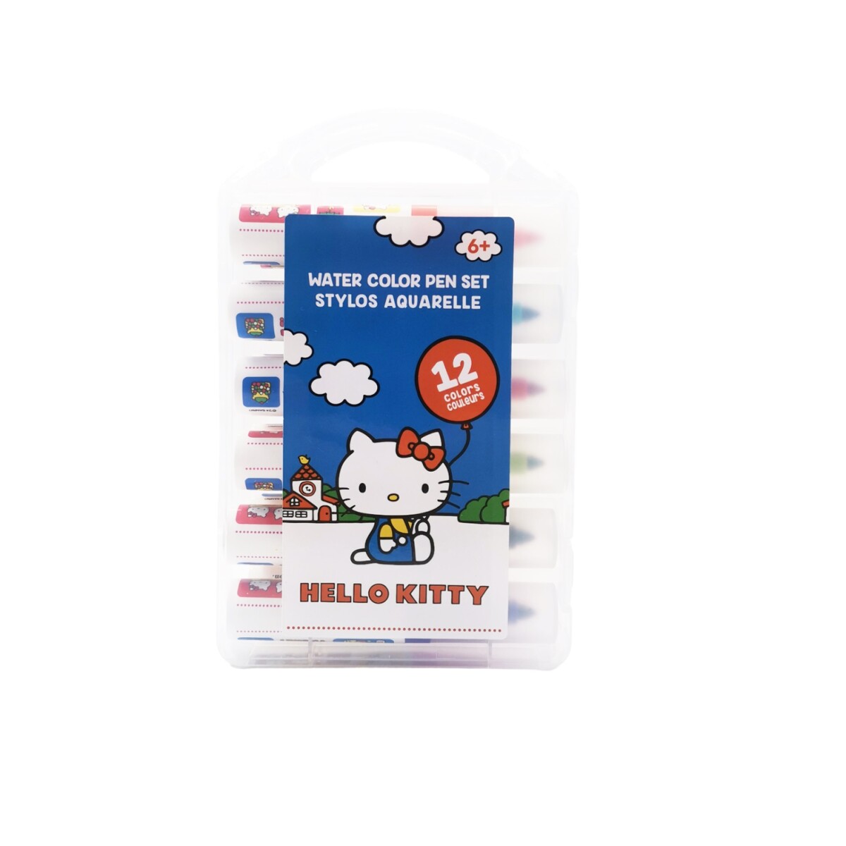 Marcadores con valija Sanrio 12pcs 