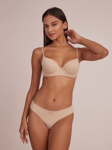 SOUTIEN BASICO ARMADO DE ALGODÓN NUDE