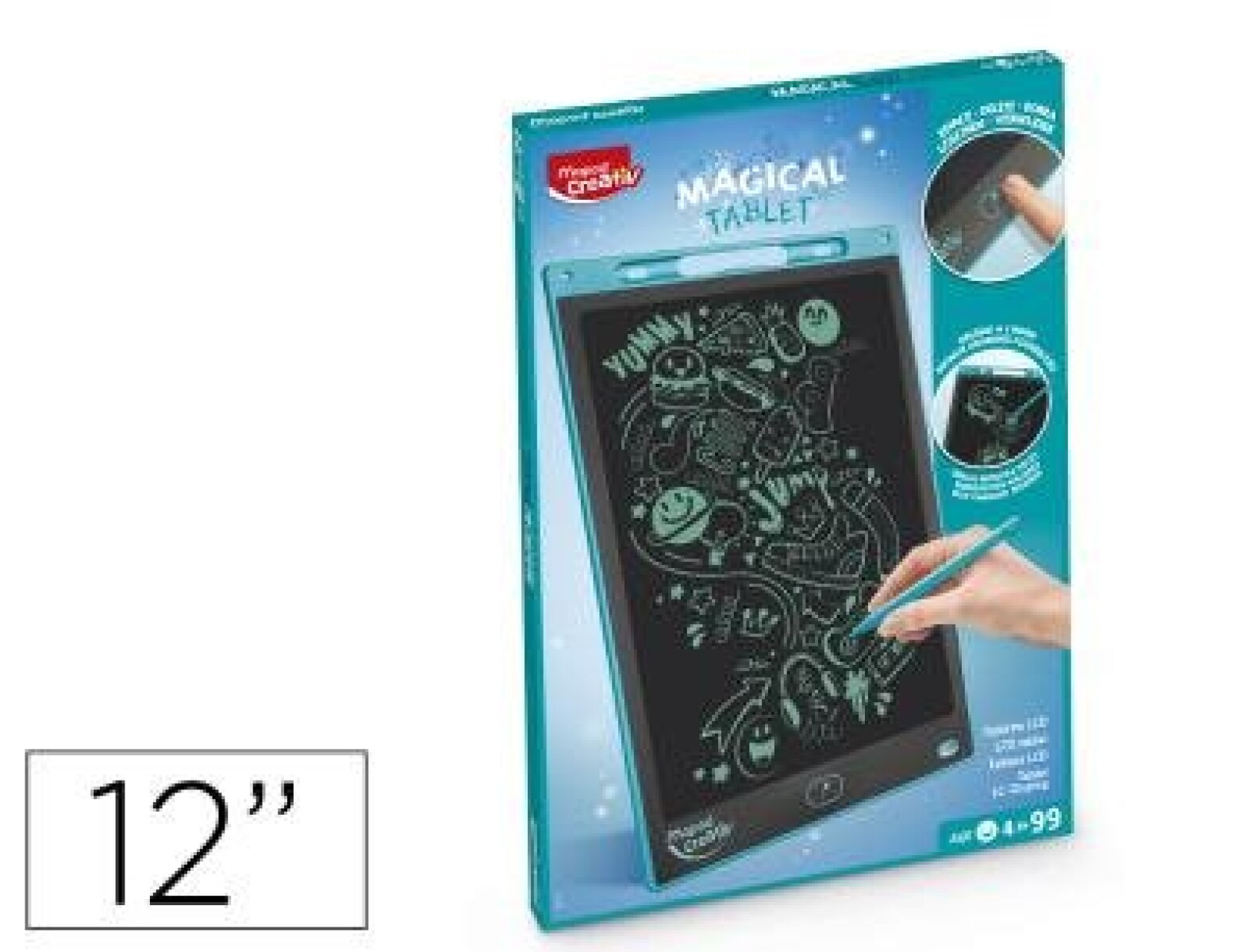 TABLET MAGICA MAX 12 PULGADAS MAPED 