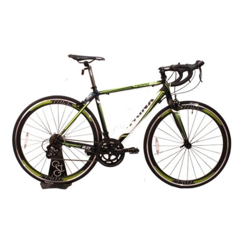 Bicicleta Trinx Ruta Tempo 2.0 Negro/verde