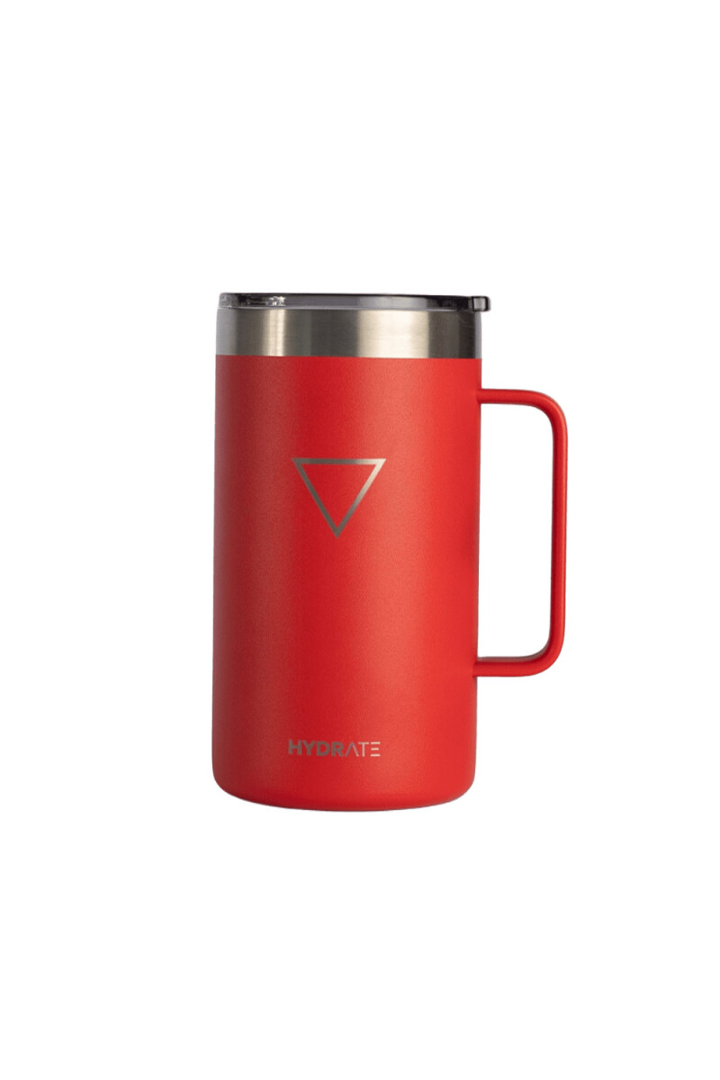 VASO CON MANIJA HYDRATE 710ML - ROJO 