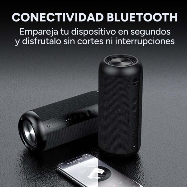 Parlante Bluetooth Portátil Mifa A8 Inalámbrico IPX8 30W Color Negro